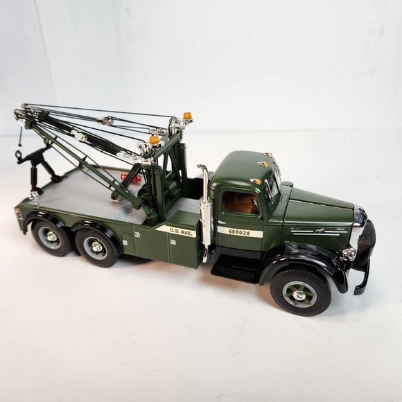 First Gear US Postal Mack L-Model Wrecker Tow Truck & Box 19-3222 1:34 USPS - Picture 5 of 14